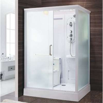 prefab shower room with toilet